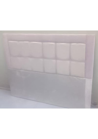 Dk Tay Tüyü Kumaş Windows Model Çift Kişilik Başlık Açık Lila - Krem 150 CM