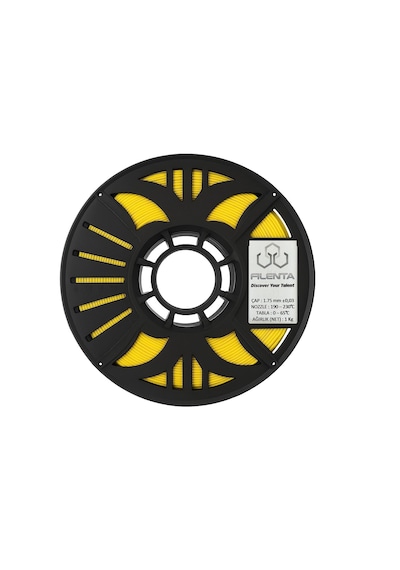 Sarı Pla Premium Filament 1.75mm 1kg 1.75mm