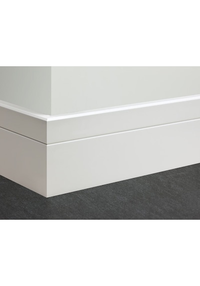 Yalı Serisi Lake Beyaz K1 Model 10cm Pvc Süpürgelik