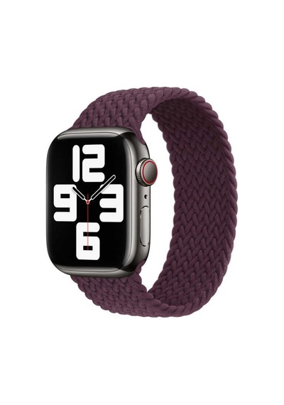 Apple Uyumlu  Watch 44 MM Krd-32 Xsmall Hasır Örgü Dizayn Kordon