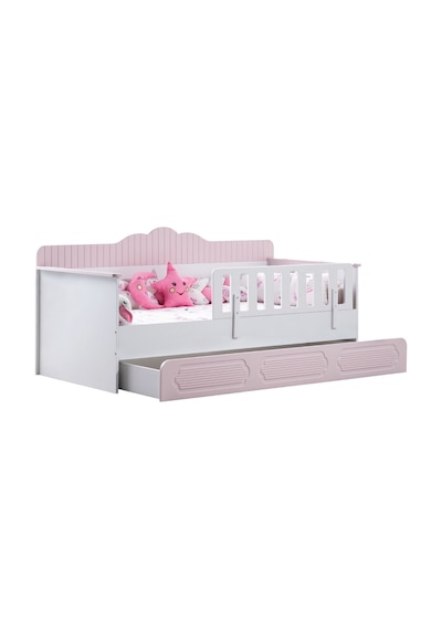 Yavrulu Karyola, Flower Yavrulu Montessori Karyola Pembe-90 X 190