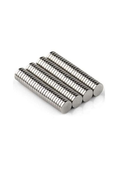 200 Adet 5x2mm Yuvarlak Neodyum Mıknatıs Magnet Çap: 5 Mm, Kalınlık : 2 Mm