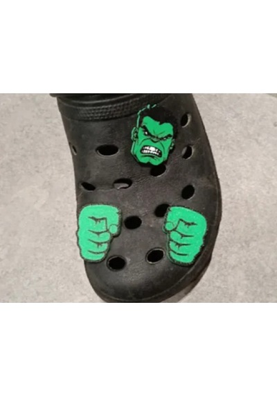 Gezegenshopping Hulk Terlik Tılsımları - Marvel Yeşil