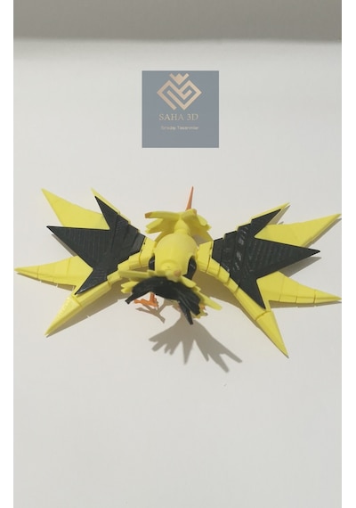 Pokemon Efsanevi Tür Zapdos Figür 25 Cm Hareketli