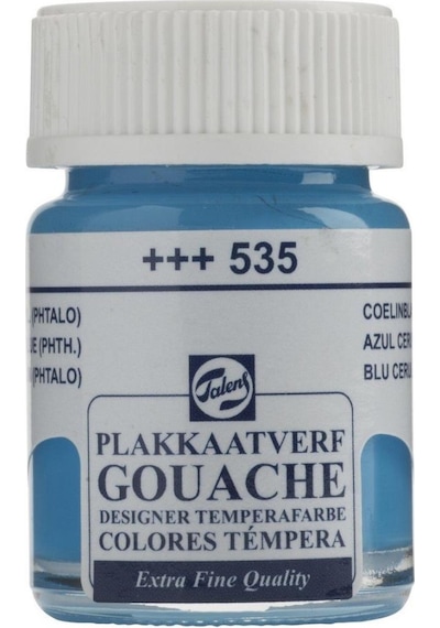 Talens Guaj Boya Cam Şişe 16ml 535 Cerulean Blue