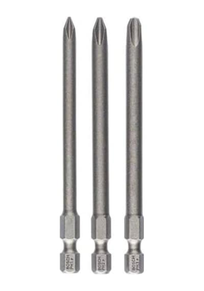 Pro 3 Parça.-set Ekstra Sert Tornavida Ucu Phillips Vidalar- Uzunluk: 89 Mm