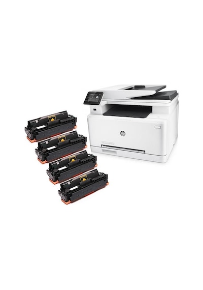 Hp 410A-411A-412A-413A|Hp M452Nw-Cf388A Uyumlu Toner Seti