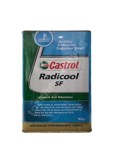 Castrol Radicool SF Kırmızı Antifriz 16 KG