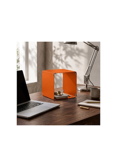 Node Modüler Metal Masaüstü Organizer Çok Amaçlı Düzenleyici Tekli Modül 16x16 Cm Turuncu - 943943374 Turuncu