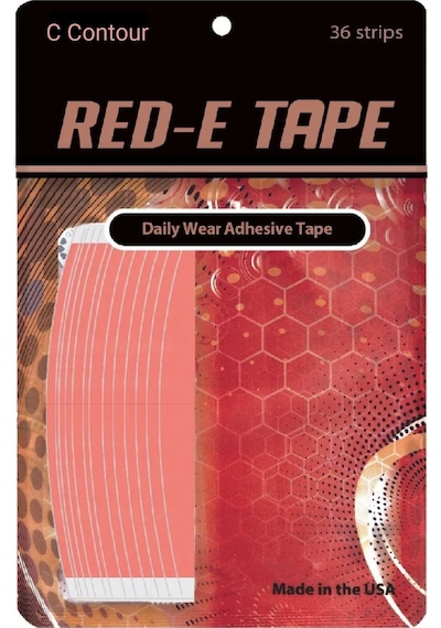 True Tape Red-E Tape Protez Saç Bandı Oval C Contour 1.90 x 7.5 CM