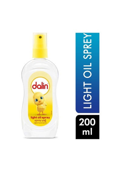 Dalin Bebek Yağı 200 Ml Light Oil Sprey 12'li Paket