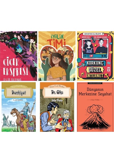 Çiçek Ekspresi,iyilik Timi,korkunç Güzel İnternet,4,5,6,7.sınıflar İçin Set