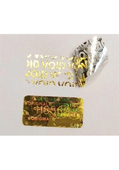 980 Adet 1X2Cm Hologramlı Garanti Etiketi Seri Numaralı