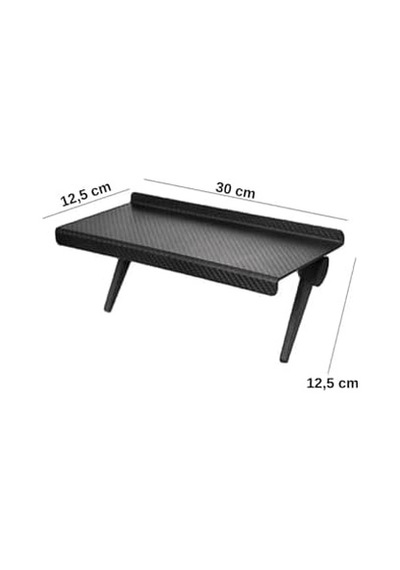 30x12 Cm Katlanabilir Katlanabilir Televizyon Tv Standı Ayarlanabilir Ekran Üstü Raf Portatif Eşya