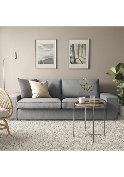 Ikea Bej Ferah Kanepe - 3'lü Kanepe