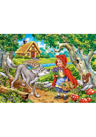 Castorland 60 Parça Kırmızı Başlıklı Kız Puzzle