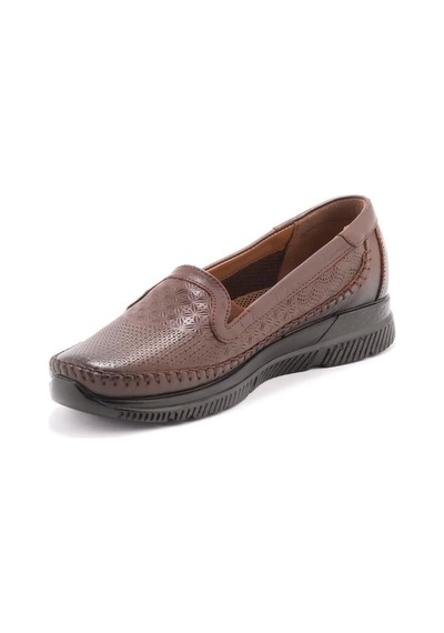 Forelli 29413 Eterna-G Taba Kadın Comfort Deri Ayakkabı