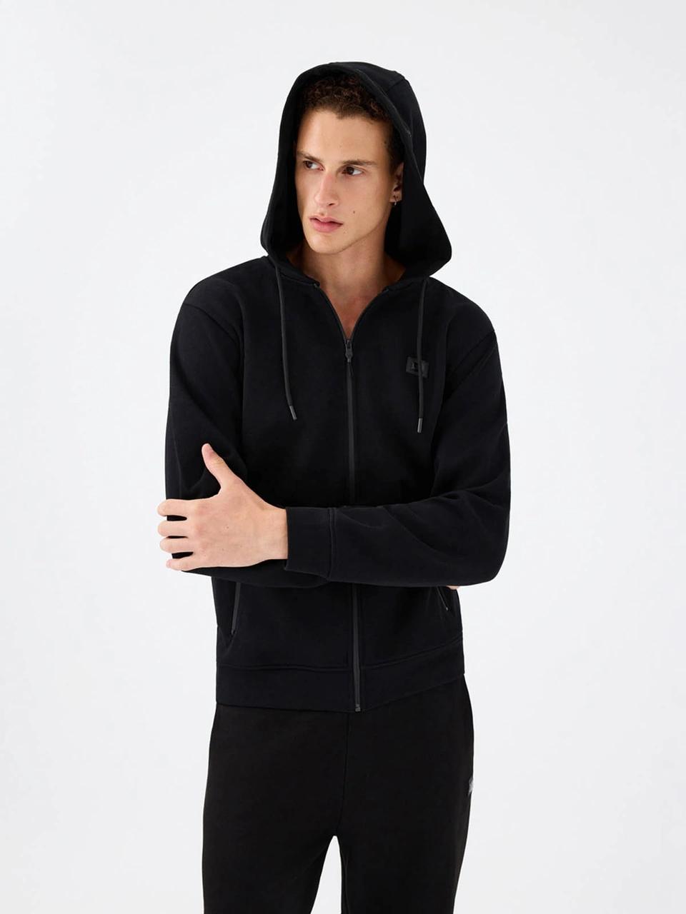 Loft Regular Fit Siyah Erkek Hırka Lf2041558 Siyah