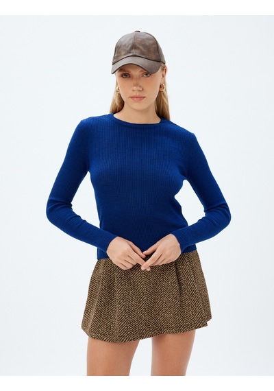 Koton Koton X Sima Tarkan - Bisiklet Yaka Uzun Kollu Slim Fit Triko Kazak Saks 5wak90543ht Saks Mavi Koton Koton X Sima Tarkan - Bisiklet Yaka Uzun Kollu Slim Fit Triko Kazak Saks 5wak90543ht Saks Mavi