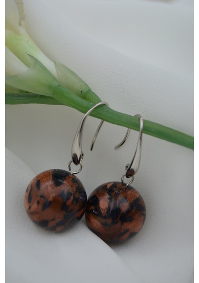 Stoneage 12Mm Yildiztaşi Küpe Beyaz
