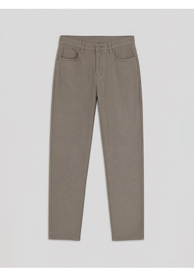 Lcwaıkıkı Classic Haki Regular Fit Gabardin Erkek Chino Pantolon