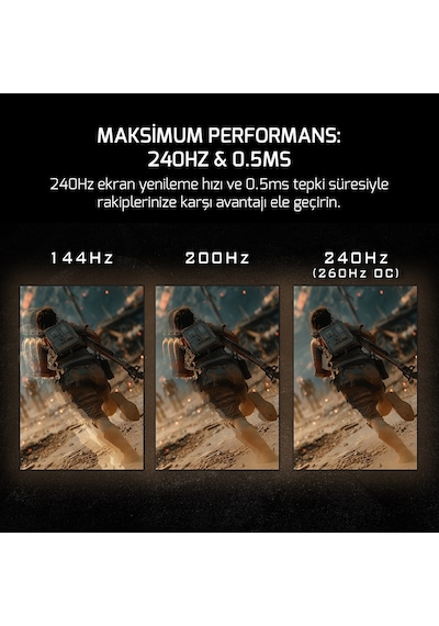 Gamepower Kaze T10 24" 240hz 0.5ms Fhd Fast Ips Gaming Monitör
