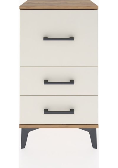 Arges Komodin 3 Çekmeceli 44x30x80 Çam-aytaşı Atlas Çam