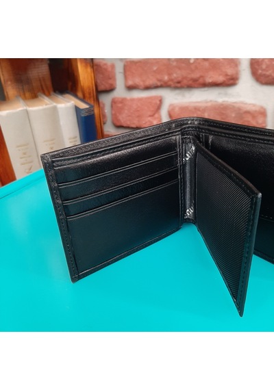 Gvnbag Hakiki Deri Erkek Bozuk Para Gözlü Siyah Cüzdan Gvn-0115 Siyah