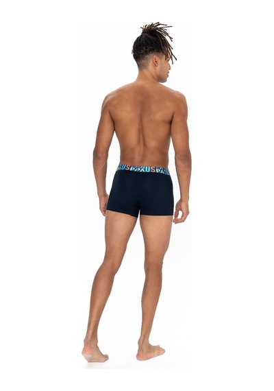 U.S. Polo Assn. U.s Polo Assn. 80572 Erkek Pamuklu 3'lü Boxer-saks&sarı&lacivert Saks&sarı&lacivert