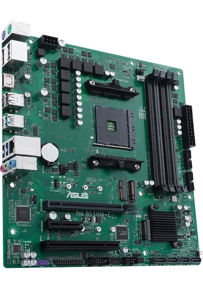Asus Pro B550M-C/CSM AMD B550 4600 MHz (OC) DDR4 Soket AM4 mATX Anakart