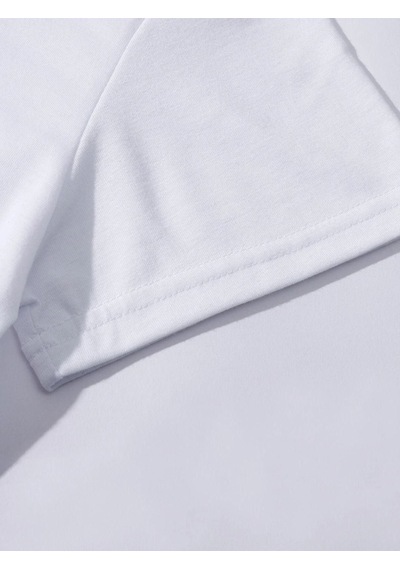 Altamira Unisex Kedi Gözlük Baskılı Oversize T-shirt 001