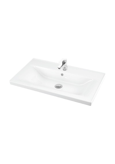 Çiğdem 80+35 Cm Beyaz-inox Balon Mdf Seramik Lavabolu Sepetli Asma Banyo Dolabı Takımı Beyaz - Inox Çiğdem 80+35 Cm Beyaz-inox Balon Mdf Seramik Lavabolu Sepetli Asma Banyo Dolabı Takımı Beyaz - Inox