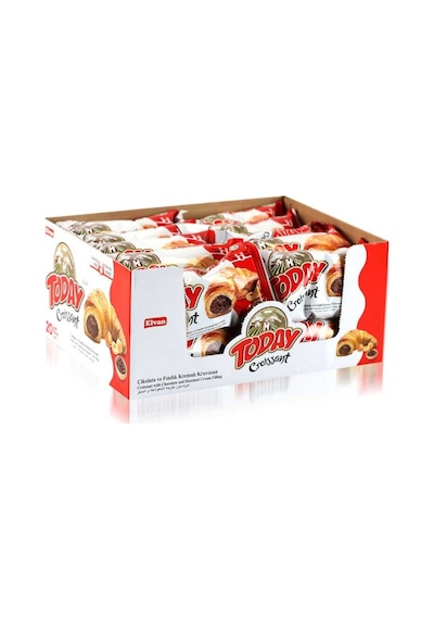 Today Kruvasan Çikolatalı 40 Gr. 20 Adet (1 Kutu)