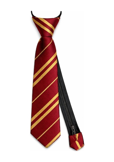 Harry Potter Gryffindor Fermuarlı Ayarlanabilir Kravat Kırmızı