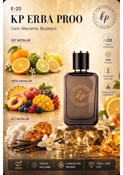 KP E-20 Erkek Parfüm EDP 50 ML