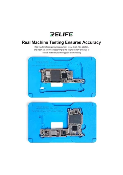 Relife Rl-601t 31'i 1 Arada Orta Katman Kalay Dikme Bga Reballing Platform Seti Apple Uyumlu iPhone X 17 Pro Max