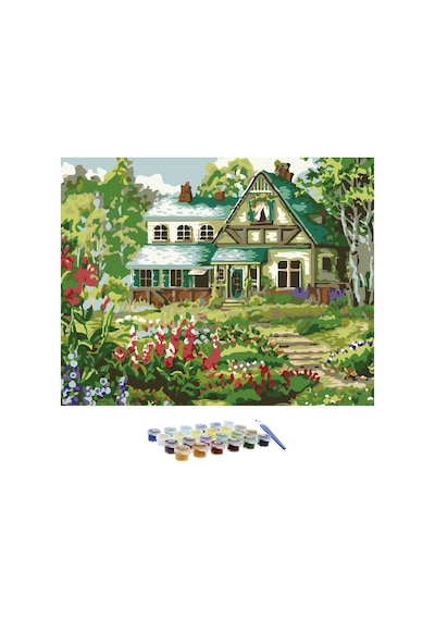 Sayılarla Boyama Seti - Yayla Evi
