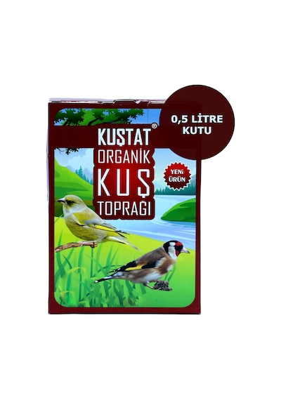 Kuştat Organik Kuş Topraği  0.5 Litre