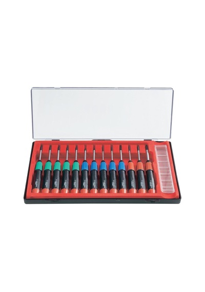 Basetech 813679 14 Parça Çelik Uçlu Elektronikçi Tornavida Seti