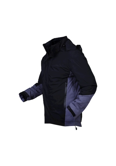 Cosywolf Cw000412 Konya Su Geçirmez Siyah Gri Mont 3+1 Siyah-gri