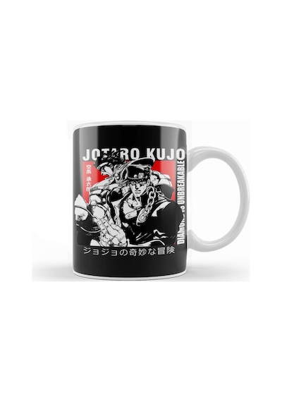 Jotaro Kujo 016 Kupa Bardak Porselen Karışık