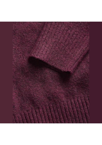 Jack & Jones Kadin Bisiklet Yaka Triko Kazak - Elba - 12301111 Winetasting