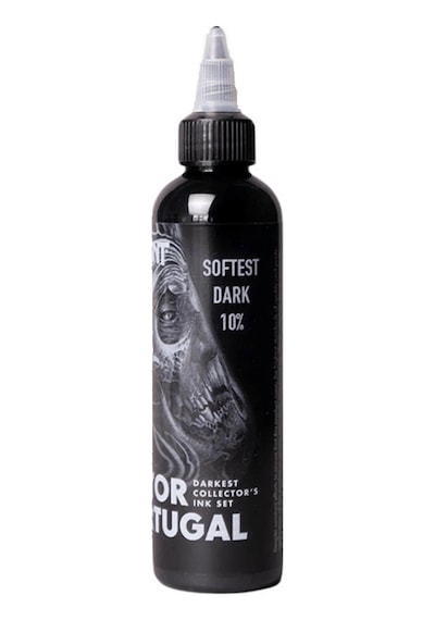 Victor Portugal Ink Softest Dark - Radiant Tattoo Dövme Boyası - 4oz/120ml