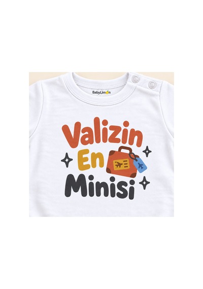 Babylimon Valizin En Minisi Beyaz Kısa Kollu Çıtçıtlı Bebek Zıbını Beyaz - Valizin En Minisi - 928161927 Beyaz - Valizin En Minisi Babylimon Valizin En Minisi Beyaz Kısa Kollu Çıtçıtlı Bebek Zıbını Beyaz - Valizin En Minisi - 928161927 Beyaz - Valizin En Minisi