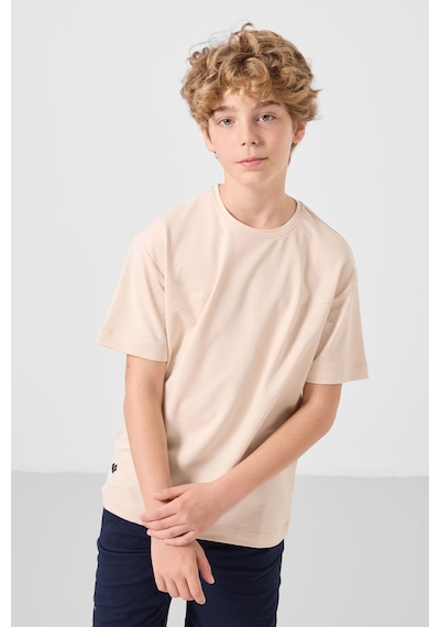 Bej-lacivert Pamuklu Oversize Fit Dokuma Hafif Esnek Chino Erkek Çocuk Şort Takım - 11277 Bej Bej-lacivert Pamuklu Oversize Fit Dokuma Hafif Esnek Chino Erkek Çocuk Şort Takım - 11277 Bej