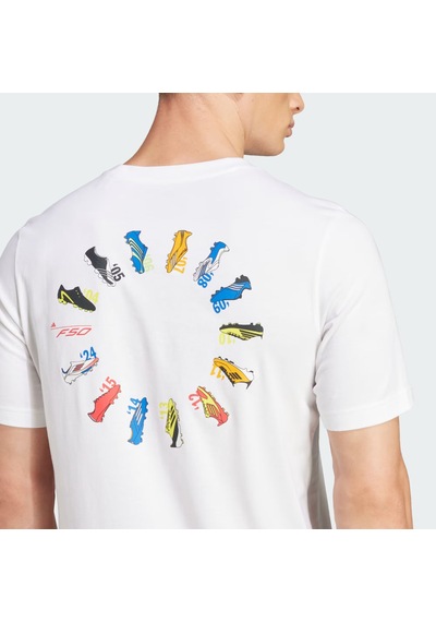 Adidas Whıte F50 Hstry G T Beyaz Tişört Beyaz