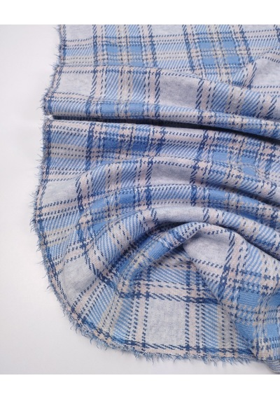 Açık Mavi Somon Koyu Mavi Ekoseli Jakarlı İnterlok Kumaş Yumuşacık Esnek Hırkalık & Kazaklık 150x300cm-12196 Açık Mavi Somon Koyu Mavi Ekoseli Jakarlı İnterlok Kumaş Yumuşacık Esnek Hırkalık & Kazaklık 150x300cm-12196