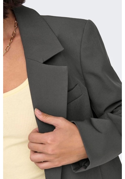 Onllana-berry L/s Ovs Blazer Tlr Noos Koyu Gri 15245698 001