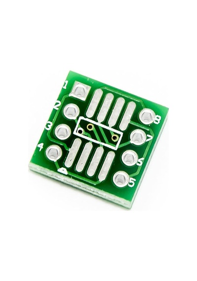 Ssop8 Sop8 Dıp8 Smd Çevirici Pcb Sop8 Ssop8 Tssop8 Ssop Tssop Msop Prototip Deney Kartı Fr4