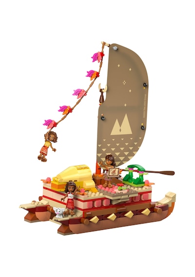 LEGO® ǀ Disney Moana’nın Macera Kanosu 43270 - 6 Yaş ve Üzeri Çocuklar için Yaratıcı Oyuncak Yapım Seti (529 Parça)